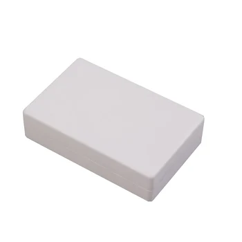 Plastové Projektu Box Shell Nástroj Prípade Krytu Boxy Power Control Box Elektronický Spotrebný materiál(Skrutky) 125*80*32mm